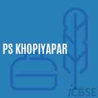Ps Khopiyapar Primary School Logo