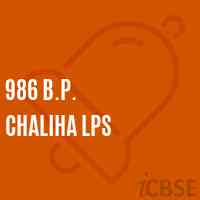 986 B.P. Chaliha Lps Primary School Logo