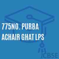 775No. Purba Achair Ghat Lps Primary School Logo