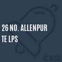26 No. Allenpur Te Lps Primary School Logo