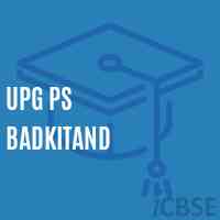 Upg Ps Badkitand Primary School Logo