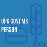 Upg Govt Ms Person Middle School Logo