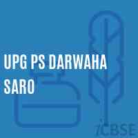 Upg Ps Darwaha Saro Primary School Logo