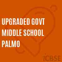 Upgraded Govt Middle School Palmo Logo