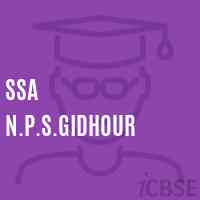 Ssa N.P.S.Gidhour Primary School Logo