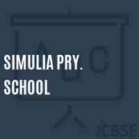 Simulia Pry. School Logo