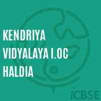 Kendriya Vidyalaya I.Oc Haldia Senior Secondary School Logo