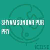 Shyamsundar Pur Pry Primary School Logo