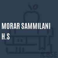 Morar Sammilani H.S High School Logo
