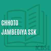 Chhoto Jambediya Ssk Primary School Logo