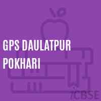 Gps Daulatpur Pokhari Primary School Logo