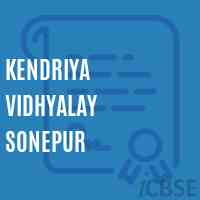 Kendriya Vidhyalay Sonepur Senior Secondary School Logo