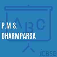 P.M.S. Dharmparsa Primary School Logo