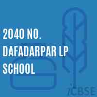 2040 No. Dafadarpar Lp School Logo