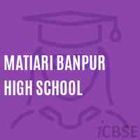 Matiari Banpur High School Logo