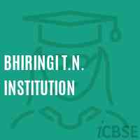 Bhiringi T.N. Institution High School Logo