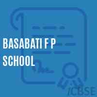 Basabati F P School Logo