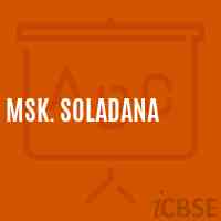 Msk. Soladana School Logo