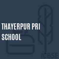 Thayerpur Pri School Logo