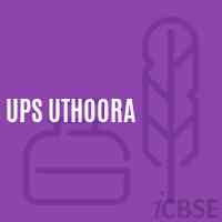 Ups Uthoora Middle School Logo