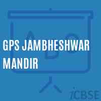Gps Jambheshwar Mandir Primary School Logo