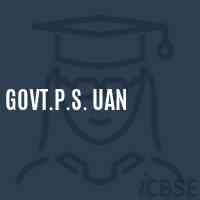 Govt.P.S. Uan Primary School Logo