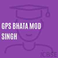 Gps Bhata Mod Singh Primary School Logo