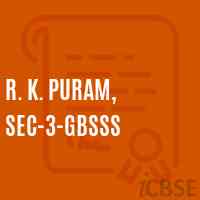 R. K. Puram, Sec-3-GBSSS High School Logo
