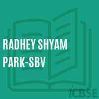 Radhey Shyam Park-SBV Senior Secondary School Logo