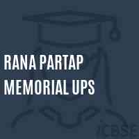 Rana Partap Memorial Ups Middle School Logo