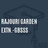 Rajouri Garden Extn.-GBSSS High School Logo