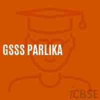 Gsss Parlika High School Logo