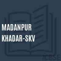 Madanpur Khadar-SKV Senior Secondary School Logo