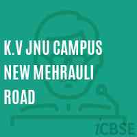 K.V JNU Campus New Mehrauli Road Senior Secondary School Logo