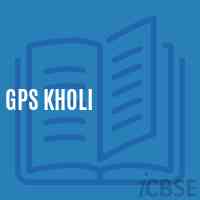 Gps Kholi Primary School Logo