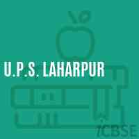 U.P.S. Laharpur Middle School Logo