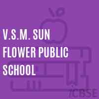 V.S.M. Sun Flower Public School Logo