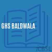Ghs Baldwala Secondary School Logo