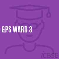 Gps Ward 3 Primary School Logo