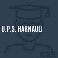 U.P.S. Harnauli Middle School Logo