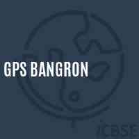Gps Bangron Primary School Logo