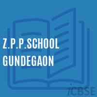 Z.P.P.School Gundegaon Logo