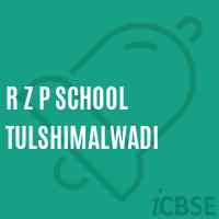 R Z P School Tulshimalwadi Logo