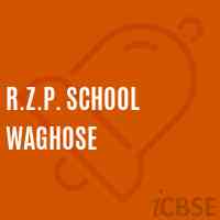 R.Z.P. School Waghose Logo