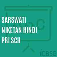 Sarswati Niketan Hindi Pri Sch Primary School Logo