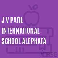 J V Patil International School Alephata Logo