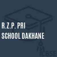 R.Z.P. Pri School Dakhane Logo
