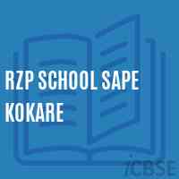 Rzp School Sape Kokare Logo