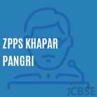 Zpps Khapar Pangri Middle School Logo