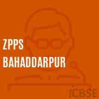 Zpps Bahaddarpur Primary School Logo